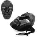 Het 2025 Squid Game Frontmand Bo cosplay Halloween fedme W Sort Sort Black-FA- Black s