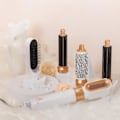 Miniatyrbilde 4 av 5: Air Styler - Profesjonelt multifunksjonelt hårstylingverktøy 5-i-1 BLANCK