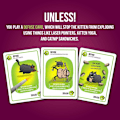 Pikkukuva 2 / 5: Exploding Kittens Party - Venäläinen ruletti korttipeli, helppo ja hauska koko perheelle - Korttipeli aikuisille, teineille ja lapsille - 2-10 pelaajaa