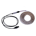 Miniatyrbillede 2 af 5: RGB LED-stribe USB med fjernbetjening - 5 meter vandtæt