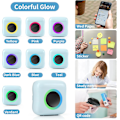 Miniatyrbillede 3 af 5: Bleu Bærbar Fotoprinter, Mini Instant Fotoprinter Trådløs Termisk Bluetooth-printer D