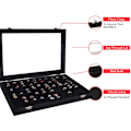 Miniatyrbilde 5 av 5: Ring & Ørepynt Organizer Smykkeskrin, Ørepyntboks