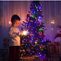 Miniatyrbild 5 av 5: 1 st LED-slinga juldekoration EU-kontakt - VARMVIT