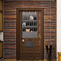 Miniatyrbillede 4 af 5: Over The Door Skoreol Hængende Skostativ 12 Store Lommer Skoreol Organizer Vægmonteret Oxford Skoholder Taske Skohængere man jia