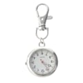 Miniatyrbilde 1 av 2: Quartz lommeur for sykepleiere, sølv lommekjede