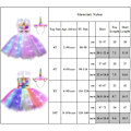 Miniatyrbilde 2 av 3: Flickor Enhjørning LED Tutu Hodeplagg Sett Kostyme Barn Gave 1 2-4Years 1