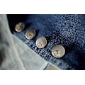 Miniatyrbilde 5 av 5: Kvinners Casual Ermeløs Denim Vest Klippet Jean Vest Jakke M
