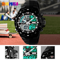 Miniatyrbild 3 av 6: SKMEI Klocka Herr Mode Casual Analog Digital Armbandsur Alarm 30M Vattentät Man Militär Chrono Kalender Relogio Masculin BlackRed with box