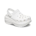 Miniatyrbilde 1 av 8: Crocs Classic Mega Crush Clog Damskor Hvite Sandaler white M4W6/36