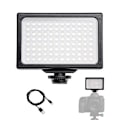 Pikkukuva 2 / 5: LED-videoljus 3200K-5600K Dimbar LED-panel Bärbar