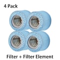 Miniatyrbillede 1 af 4: 4-pak mesh til Mspa Spa-filter Screen+Element