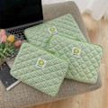 Miniatyrbild 6 av 10: Laptop Sleeve Case Väska Liner Bag 13 TUM GRÖN BLOMMA 13inchGreen Flower