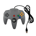 Miniatyrbillede 2 af 5: Gaming Joypad Joystick USB Gamepad til Nintendo Game Cube til N64 64 PC