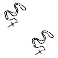 Miniatyrbillede 2 af 5: 1/2/3/5 Træperlerosekrans med korsvedhæng til mænd og kvinder 2Set