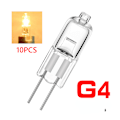 Miniatyrbillede 2 af 6: 10 stk G4 Halogenpære 12V 10W 20W 20W