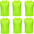 Pikkukuva 1 / 7: Jalkapalloharjoitusliivi, lasten ja aikuisten jalkapalloharjoitusvarusteet liivit joukkueharjoituksiin green6 green6 XL