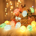 Miniatyrbild 3 av 5: Påskägg ljusslinga, 3m 20 LED påskägg ljusslinga