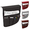 Miniatyrbillede 2 af 4: Sofa Armstol Stol Hvile Opbevaring Organizer Holder Taske - Perfekt Gray