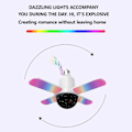 Pikkukuva 5 / 5: Älykäs vedenpitävä LED-musiikkikattovalaisin Bluetooth-kaiuttimella, himmennettävä RGB-väriä vaihtava