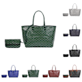 Miniatyrbillede 3 af 5: Dam Tote Bag Mode Resväska Casual Axelväska Handväska Stor & Medium Ny Vinrød Wine red M