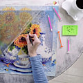Miniatyrbilde 3 av 5: Diamantmaleri - diamantbroderilåda og tilbehør