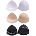 Miniatyrbilde 1 av 5: 3 par BH-puter Bikinituter BH-innlegg Push-up Pad, trekantform