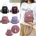 Pikkukuva 2 / 5: Kvinnor Mini Axelväska Handväskor Messenger Bag purple