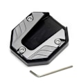 Miniatyrbillede 1 af 10: Motorcykel Kickstand Motorcykel Side Kick Stand Pad TITANIUM titanium