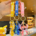 Pikkukuva 5 / 5: Anime Disney Stitch avaimenperä ja nukke avaimenperä Fashion Par avaimenperä Auton riipus Lahja Helt Ny med Hög Kvalitet Pink