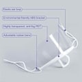 Miniatyrbild 5 av 9: 10 st Transparent Halv Ansikts Visir Kock Catering 10PCS
