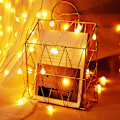 Miniatyrbillede 1 af 5: 40 LED-stjerner og kuglelyskæde 20 fod julelys Bat