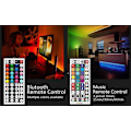 Miniatyrbillede 4 af 10: 5M - 44-tasters Bluetooth LED-stribe - APP-styring MultiC multicolor 5m smd5050 bluetooth led strip 30led