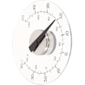 Miniatyrbillede 1 af 5: Udendørs termometer til vinduer, analog, til husholdningen, selvklæbende til vinduer og døre, vandtæt termometer (FMY)