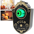 Miniatyrbilde 5 av 5: Halloween-dørklokke, Eyeball Lightup Eyeball dørklokke dekor