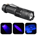 Miniatyrbillede 1 af 5: LED Ultra Violet UV 365 nm Sortlys Lommelygte Inspektion