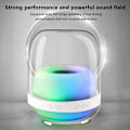 Miniatyrbild 3 av 5: 360 graders LED Subwoofer HIFI Ljudkvalitet Desktop Wireless Bl A2-No Microphone