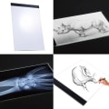 Miniatyrbillede 3 af 5: LED Lysplade A4 med 3-trins lysdæmper