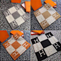 Pikkukuva 1 / 3: 45x45cm H-kirjain Villa Kasmirs Tyynynpäällinen Parivuode Sänky So فا Airplane Orange