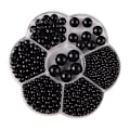 Miniatyrbillede 5 af 5: 1/2/3/5 1150 stycken DIY-pärlor til smykkefremstilling, sort black 2PCS