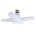 Miniatyrbilde 1 av 8: E27 LED AC85-265V 28W LED-lampe Vifteblad Timer Lampe Glødepære