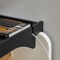 Pikkukuva 5 / 6: SoBuy Sängpöytä Yöpöytä design Yötyöpöytä NKD01-SCH Black