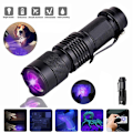 Pikkukuva 2 / 5: Mini UV-taskulamppu LED-ultravioletti taskulamppu UV-lamppu