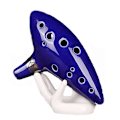 Miniatyrbilde 3 av 3: Ocarina, Okarina. The Legend of Zelda, 12 hull