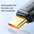 Miniatyrbilde 6 av 6: Mcdodo 2m 240W 5A PD USB-C - USB-C Hurtigladekabel Svart