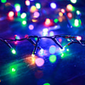 Miniatyrbilde 3 av 5: Kompakt lyslenke med 400 LED-er flerfarget 13 m PVC