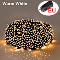 Miniatyrbilde 2 av 5: 1 stk LED-lyssnor Juledekorlys EU-STIKK-VARM HVIT