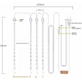 Pikkukuva 5 / 5: LED-meteorisuihkuvalo, vedenpitävä (sininen) 11,81 tuumaa