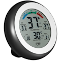 Miniatyrbild 1 av 4: Digital termometer hygrometer fuktighetstemperaturmonitor