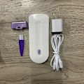 Miniatyrbilde 5 av 5: Blått lys sensor epilator, kvinners barbermaskin induksjon epilator, laser hårfjerning