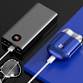 Miniatyrbillede 2 af 5: Mini Hårklipper - Bærbar Elektrisk Hårklipper Til Mænd - USB Opladbar Hårklipper Til Hjemmet Og Rejser
